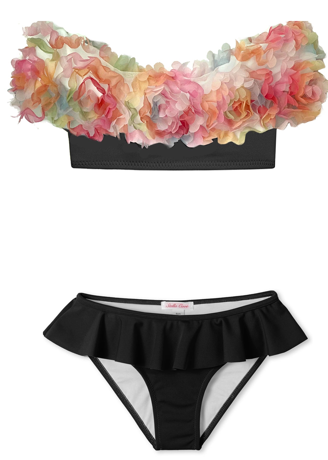 Beautiful & Unique Floral Bikini for Tween Girls – Stella Cove