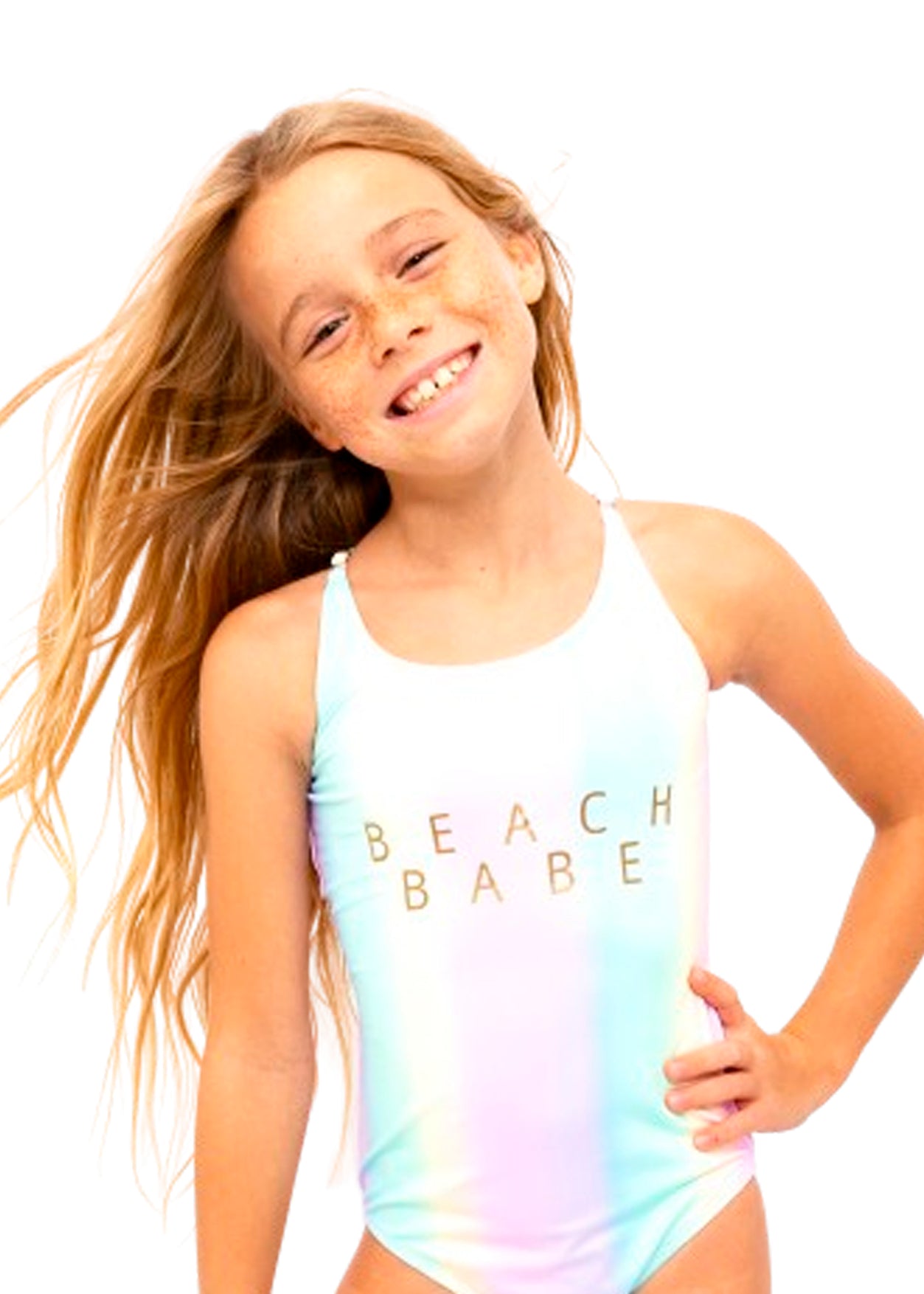 Beach Babe Rainbow Swimsuit