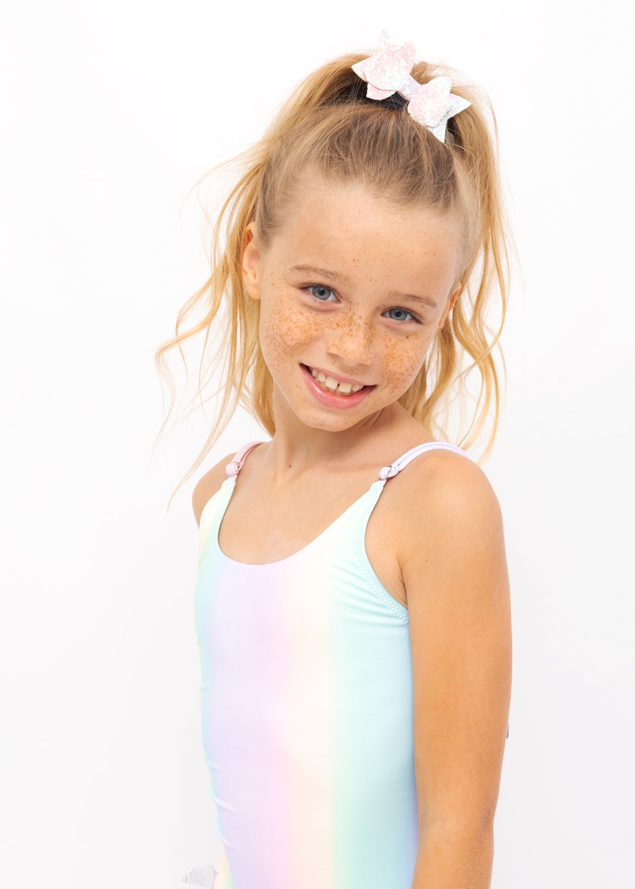 best selling rainbow swimsuit for girls