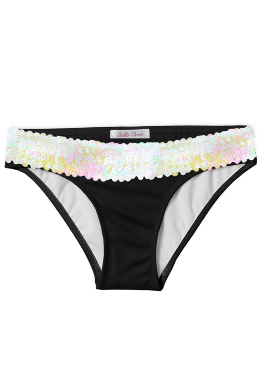 black bikini bottom for girls