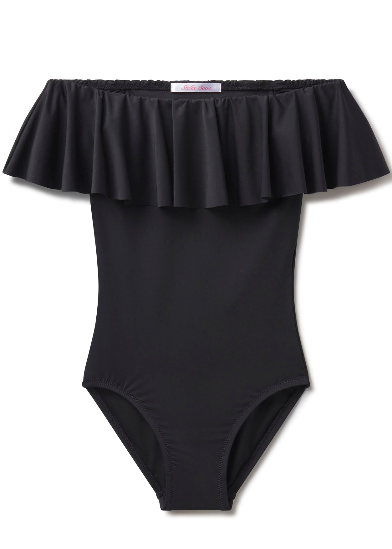 classic black swimwear for girls