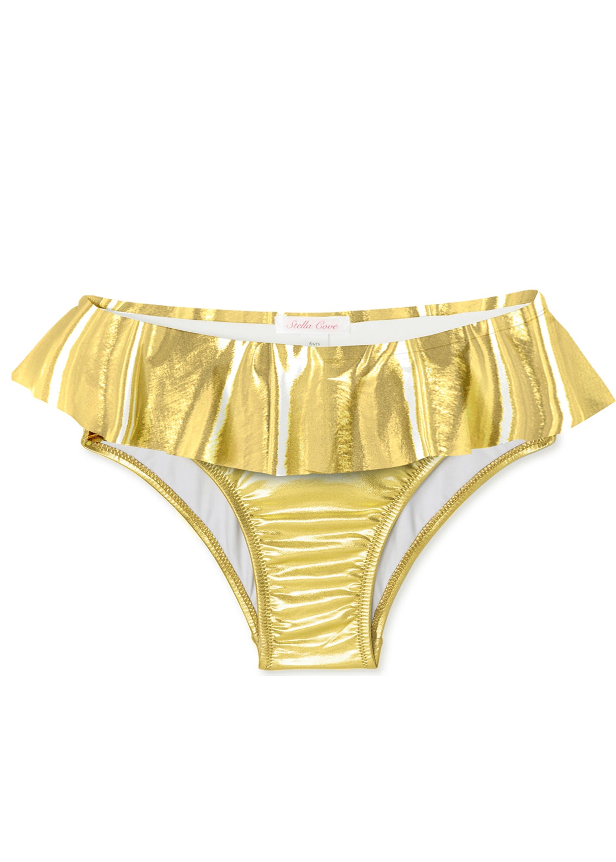 gold bikini bottom for girls