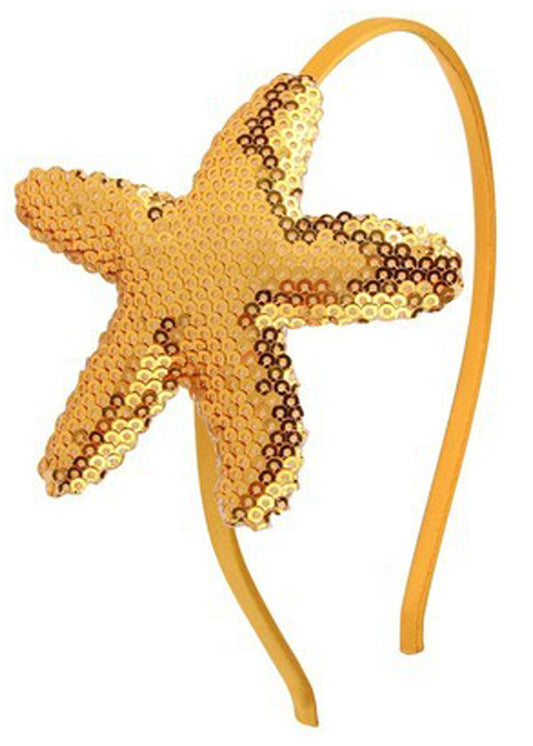 gold star headband for girl