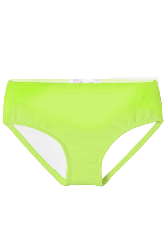 neon yellow bikini bottom for girls