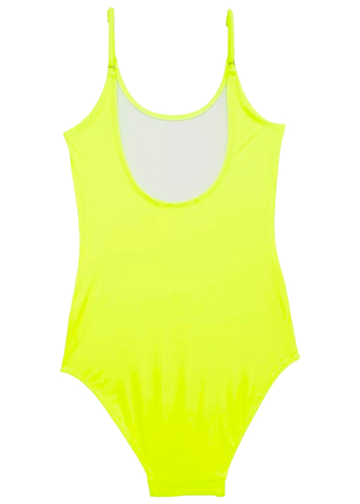 Neon yellow swimsuit hotsell