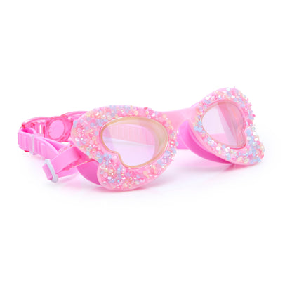 pink butterfly swim goggles for girl