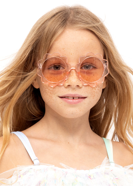 pink flower sunglasses for girls