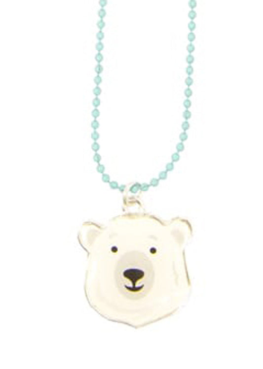 polar bear necklace for girls