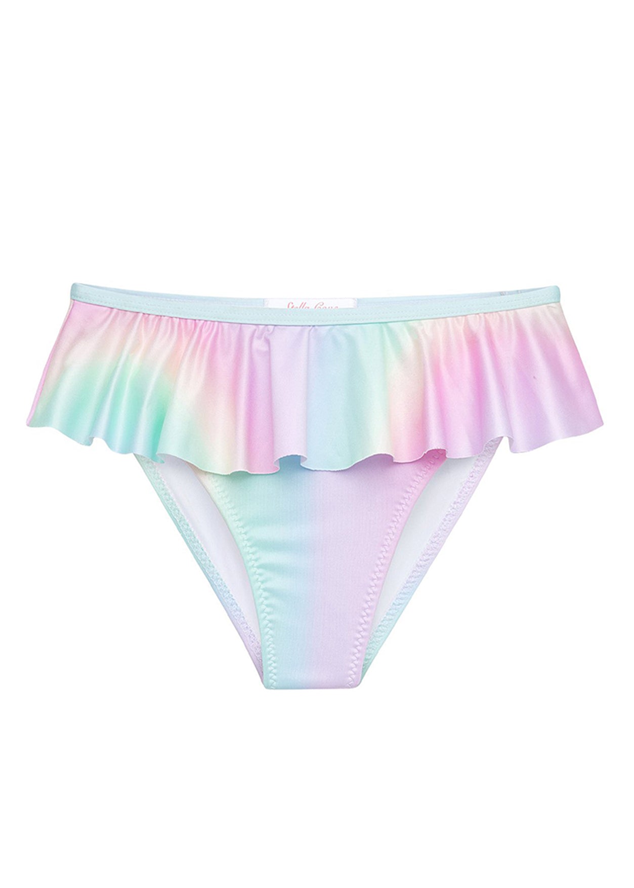 rainbow bikini bttom for tween girl
