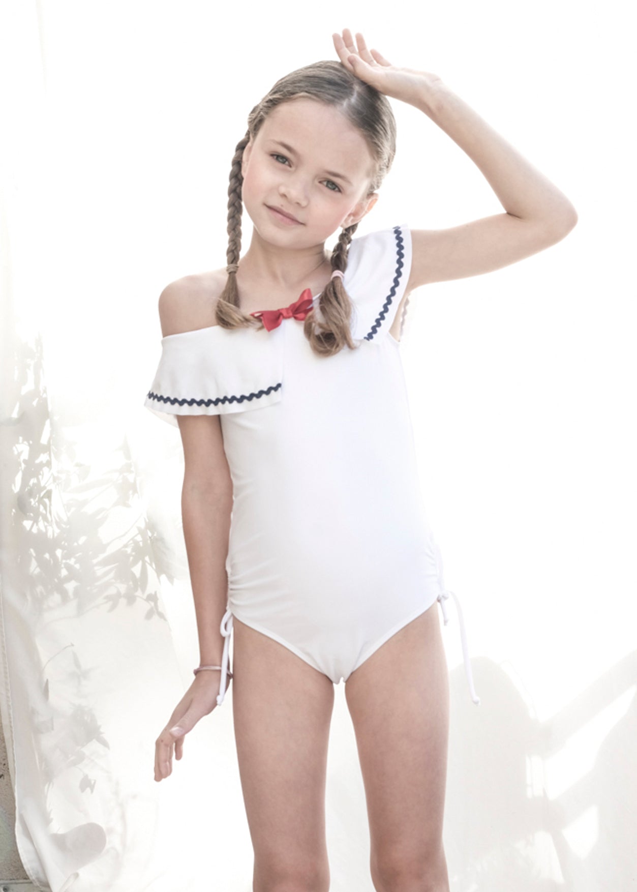 Sailor Inspired Swimsuit