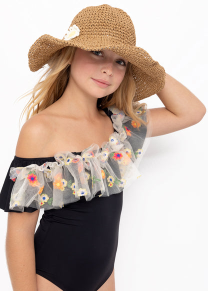 straw hats for tween girls