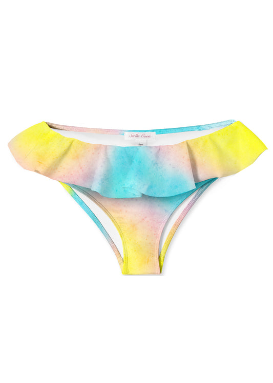 Tie Dye Noon Ruffle Bottom