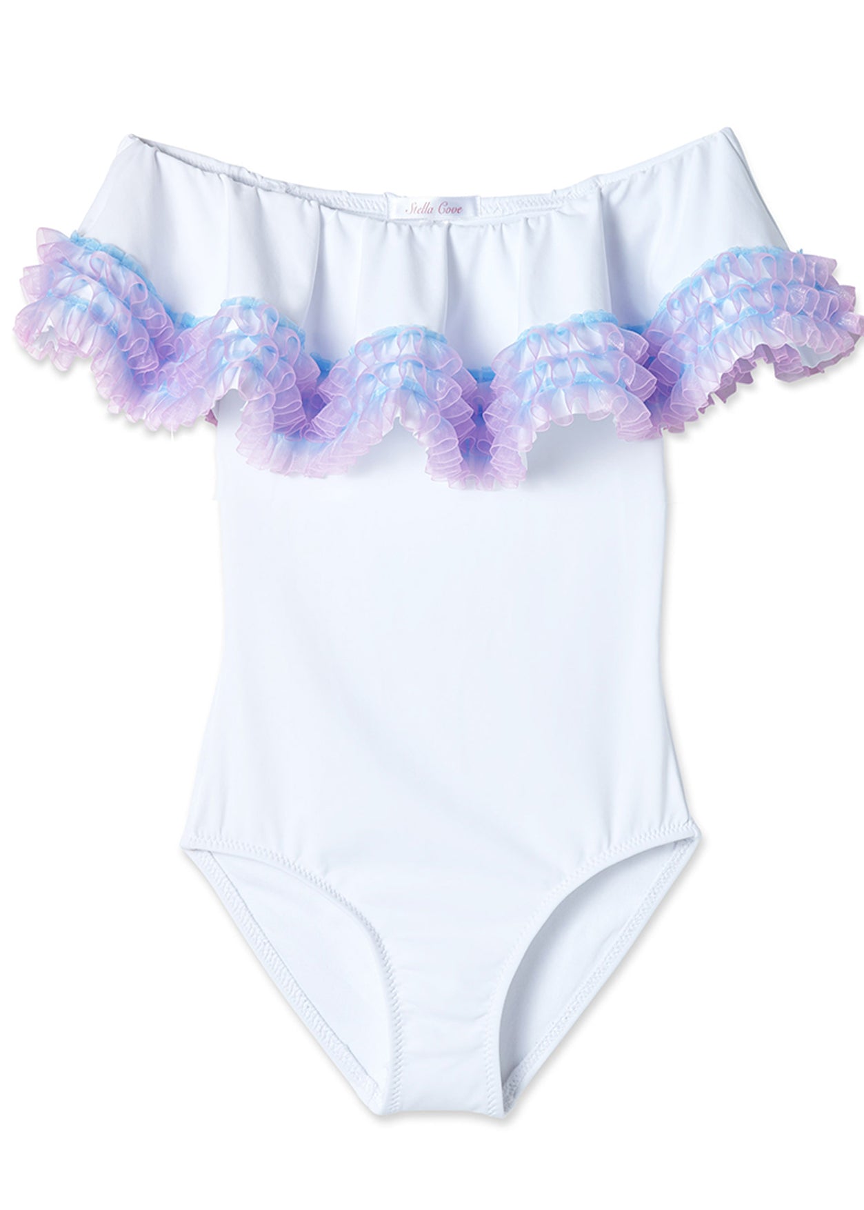 white cute swimwear for girls